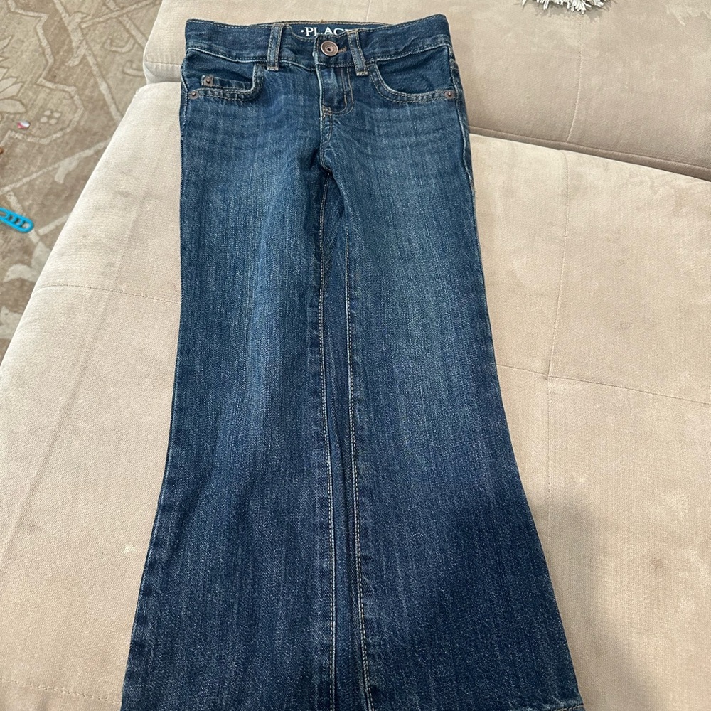 Place Blue Flare & Wide Leg Jeans with Stretch